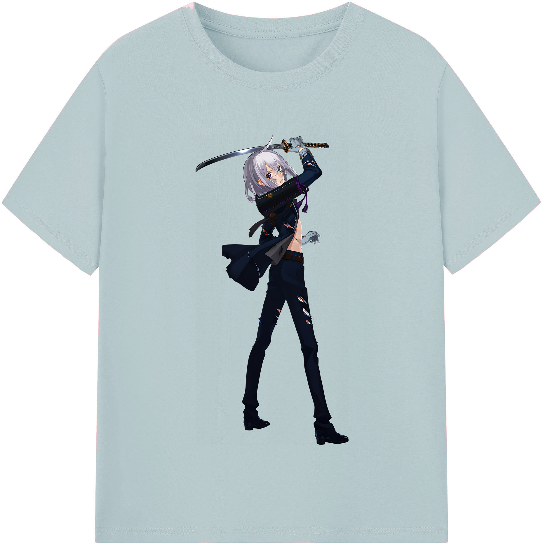 （画像用） 刀剣乱舞 Touken Ranbu 綿100％半袖Tシャツ（フロントプリント）